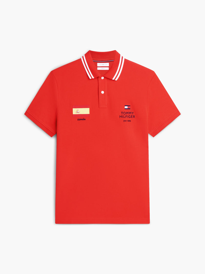 Regular Fit Graphic Pique Polo