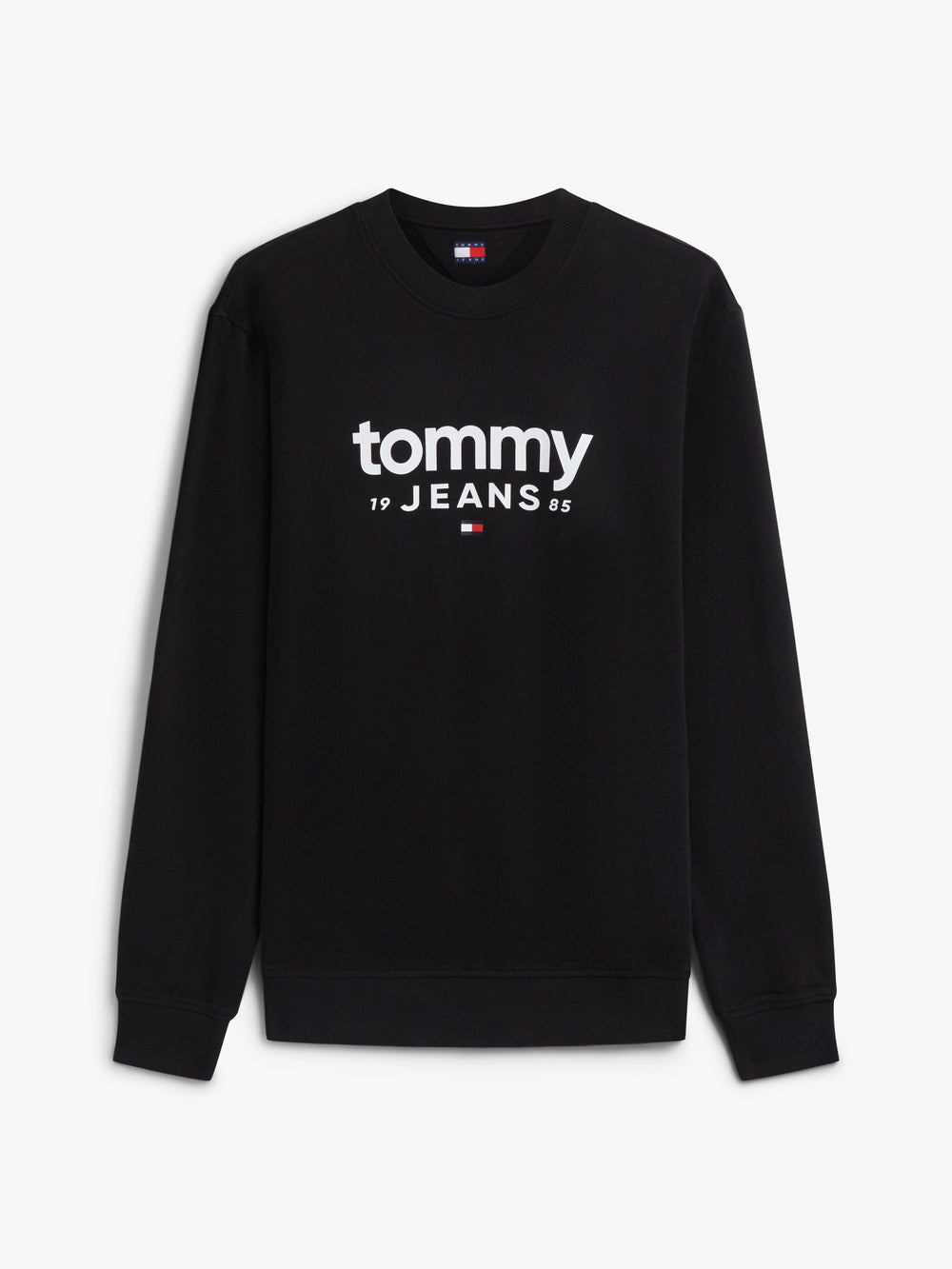 Regular Fit Suede Terry Crew Neck Sweatshirt