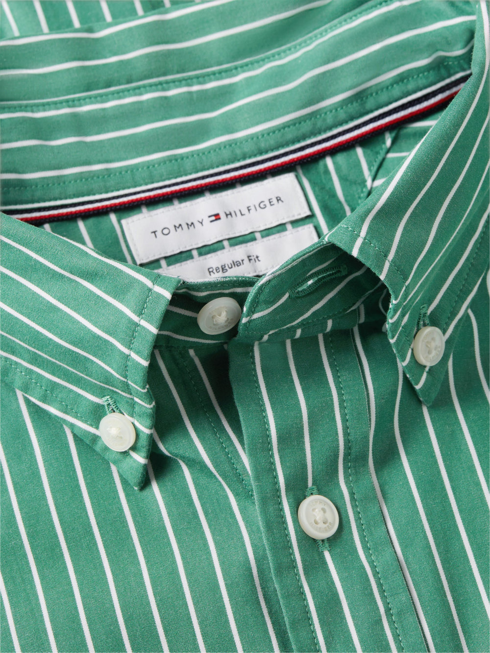 Regular Fit Stripe Poplin Shirt