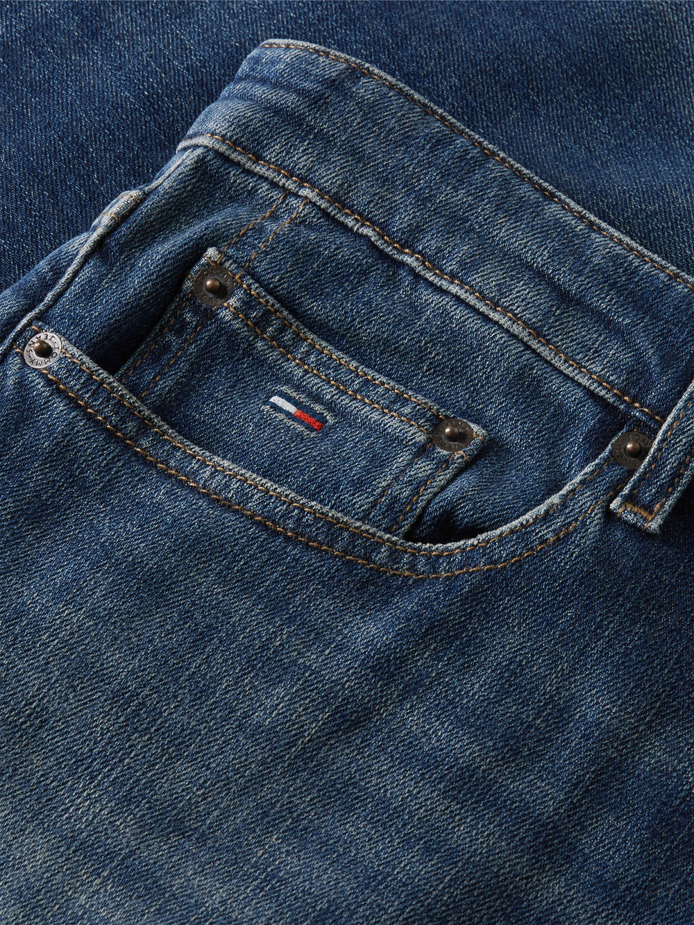 Men Otis Regular Straight Dark Wash Jeans