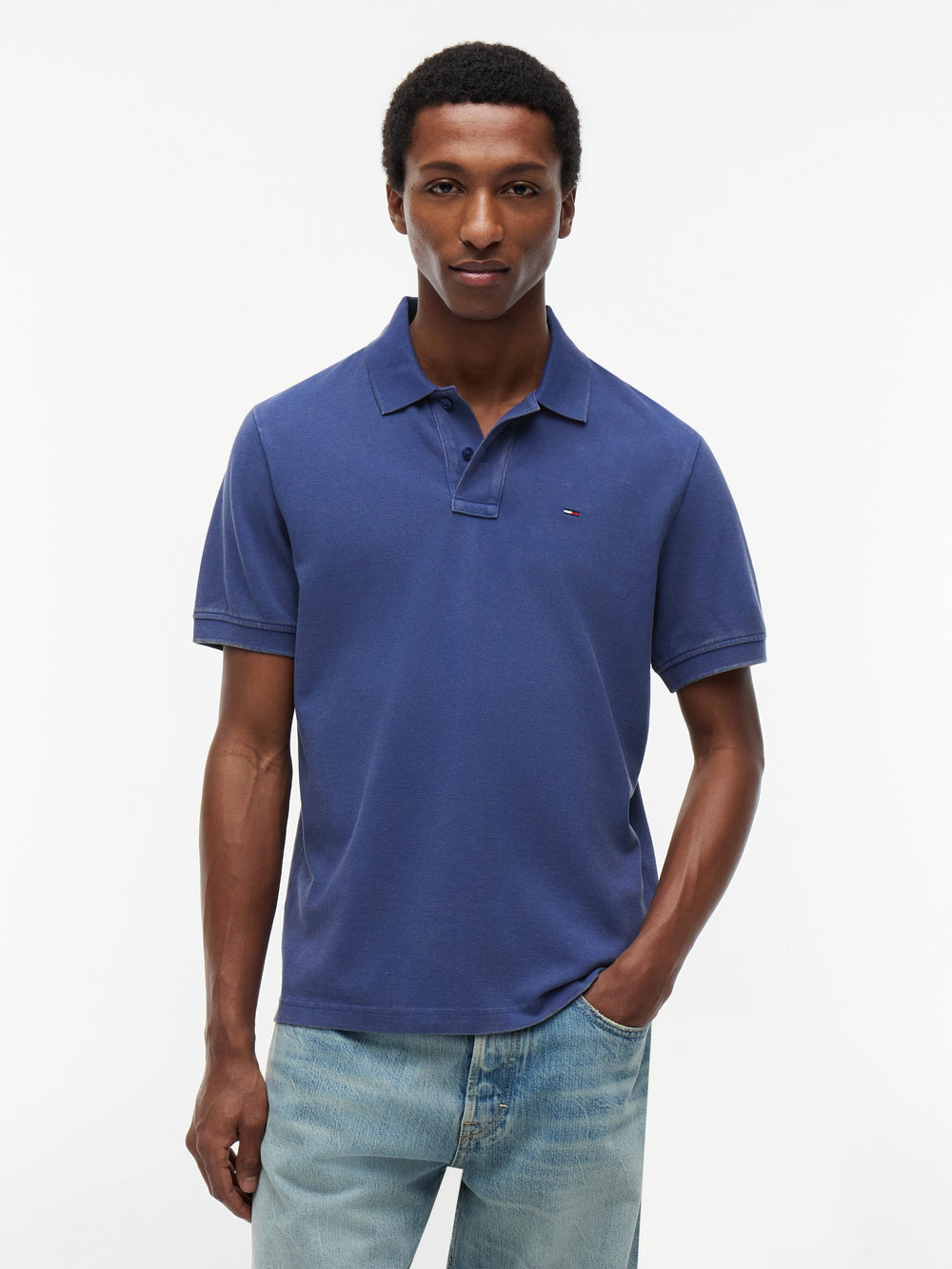 Regular Fit Washed Polo