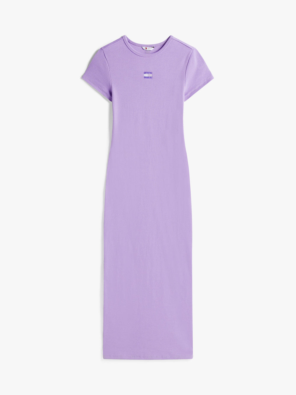 Short Sleeve Solid Ribbed Bodycon Dress
