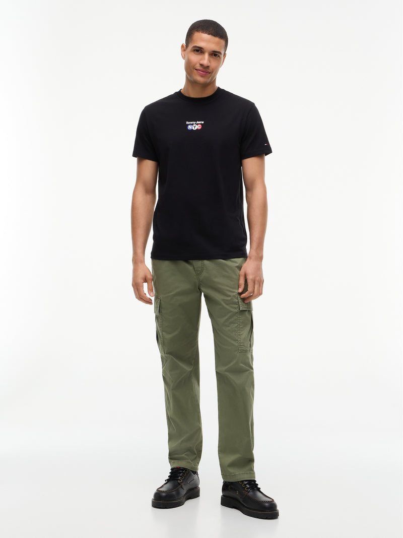 Slim Fit Nyc Logo T-Shirt