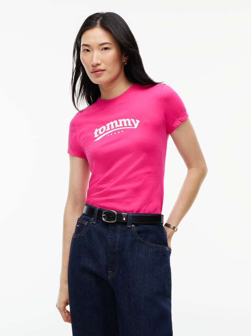 Solid Slim Fit Half Sleeve Cotton Jersey T-Shirt