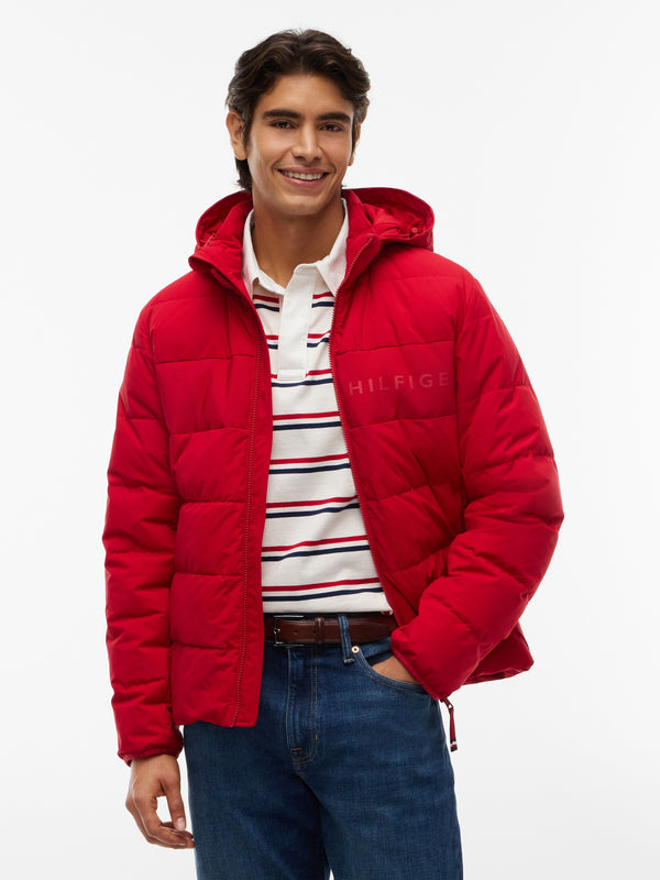 Regular Fit Quilted or Padded Jacket
