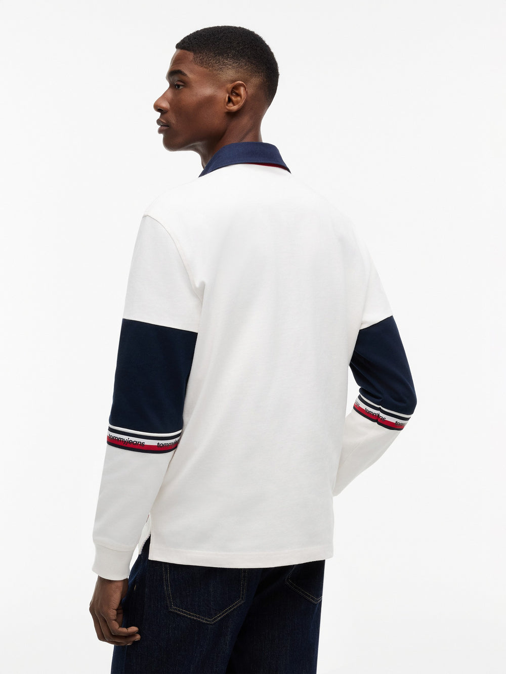Relaxed Fit Rugby Polo