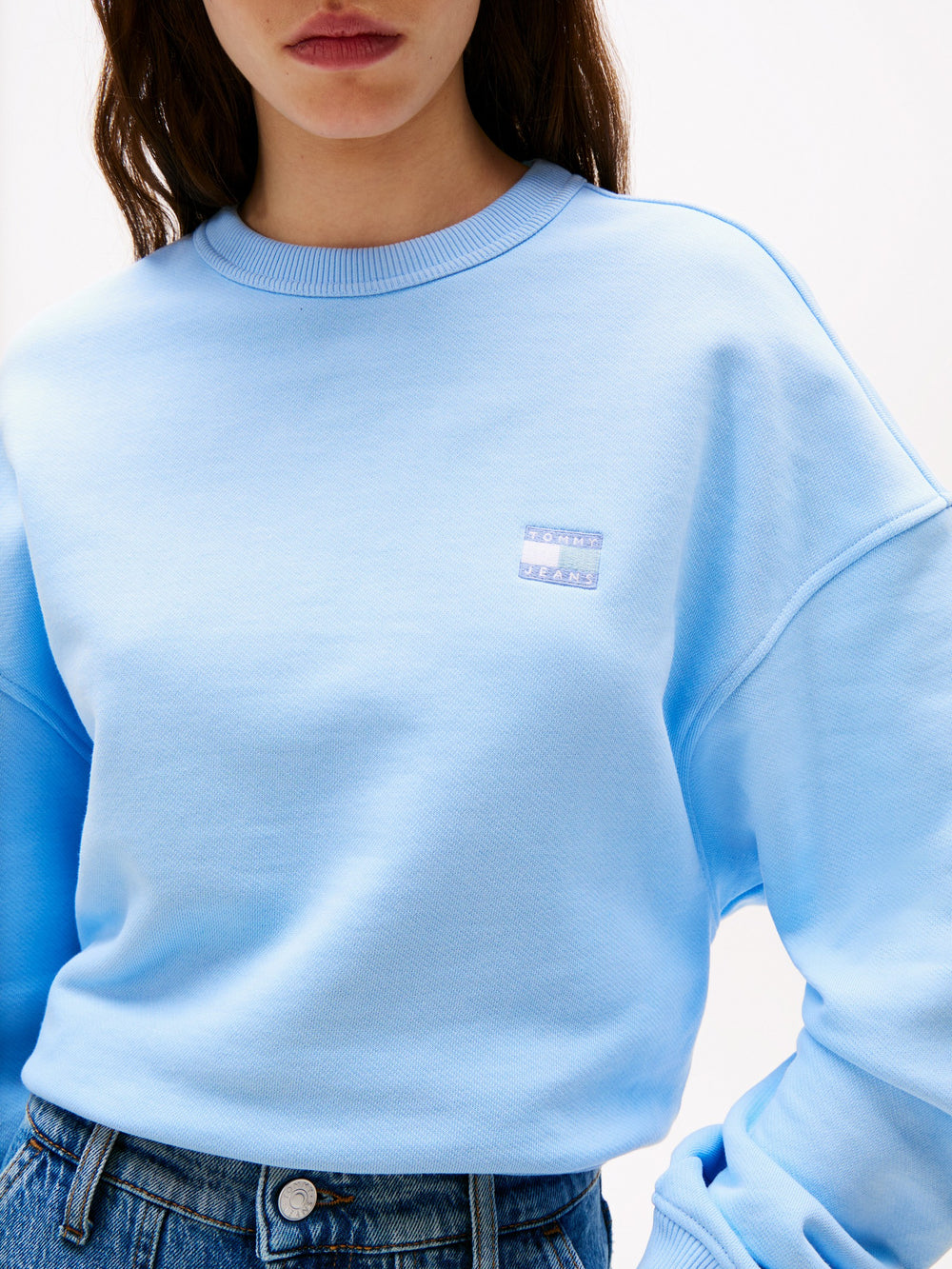 Relaxed Fit Terry Pullover