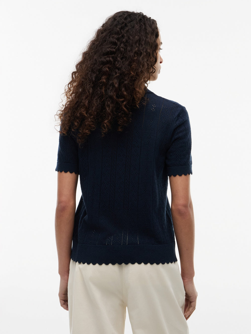 Solid Regular Fit Half Sleeve Ribbed Polo