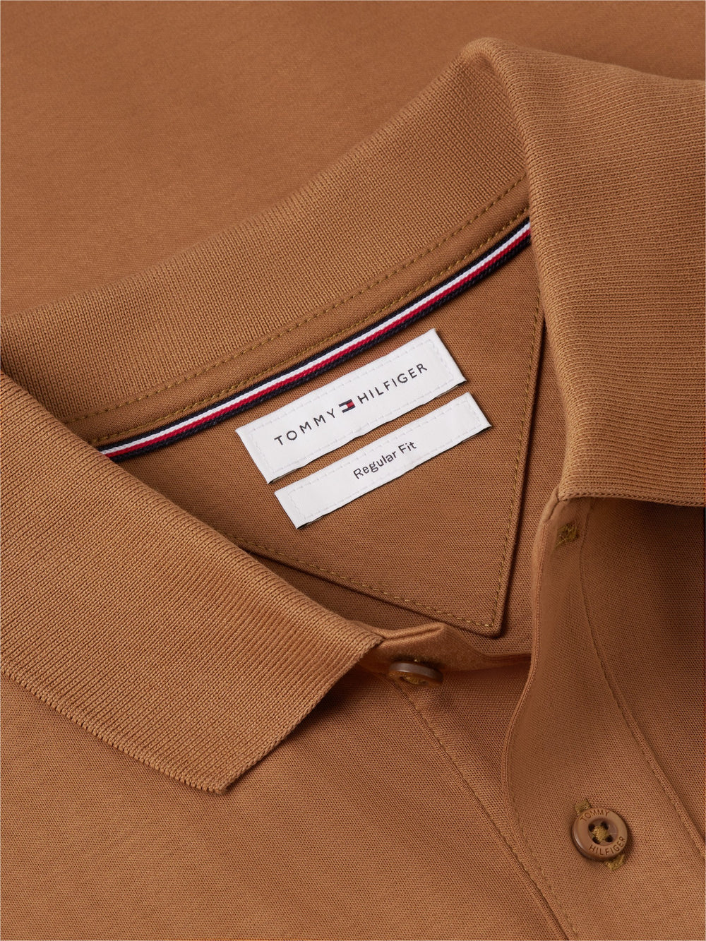 Regular Fit Interlock Polo With Embossed Logo