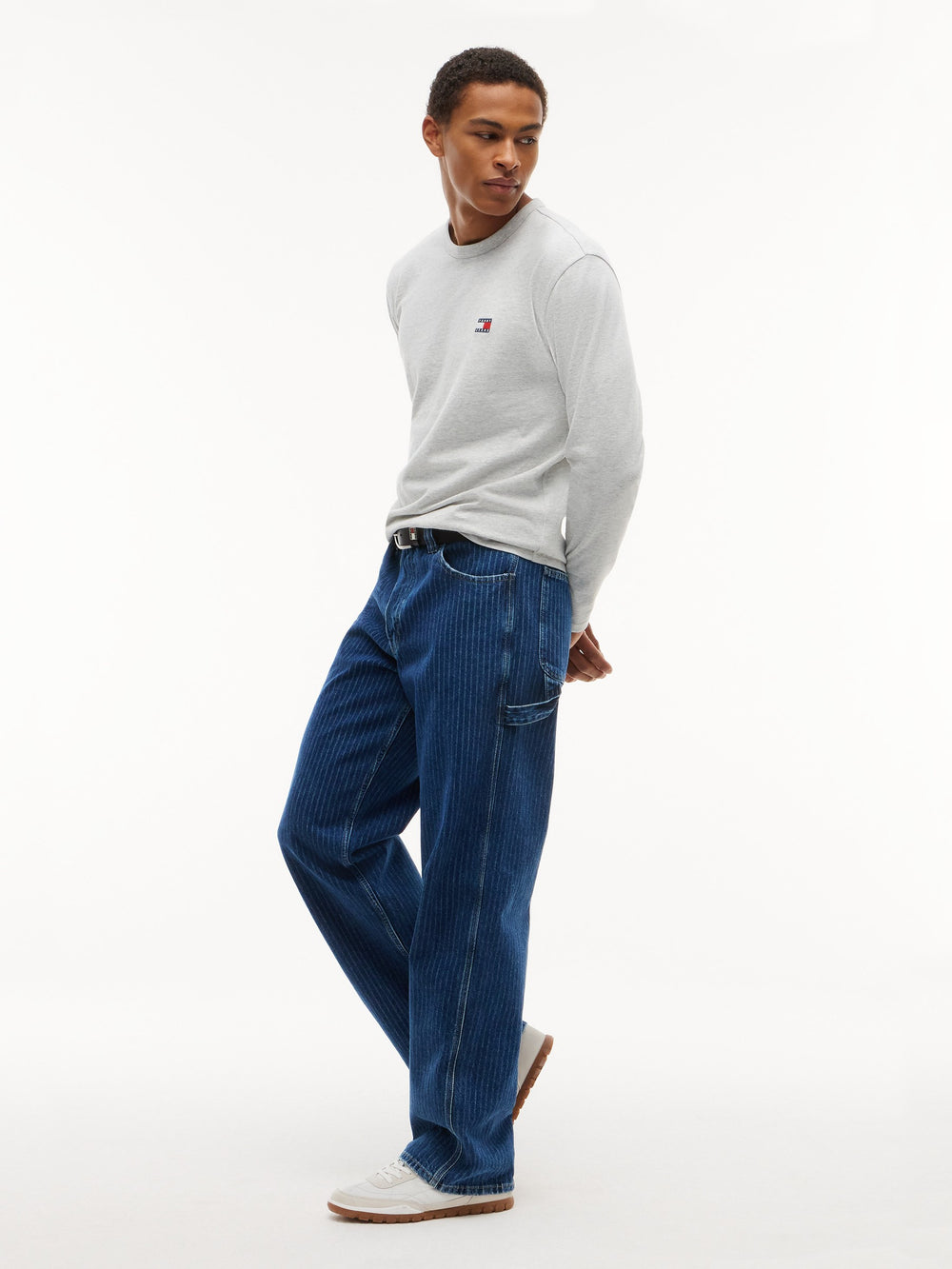 Men Jaimie Loose Mid Wash Jeans