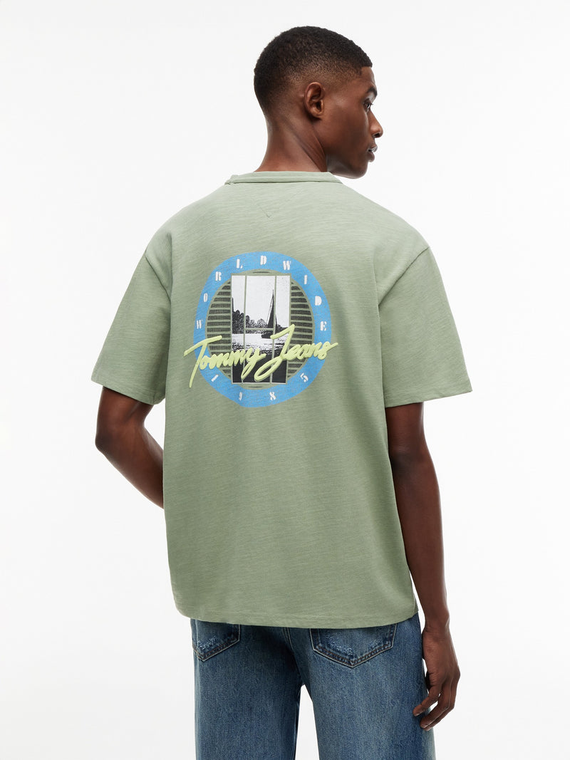 Relaxed Fit Back Graphic T-Shirt