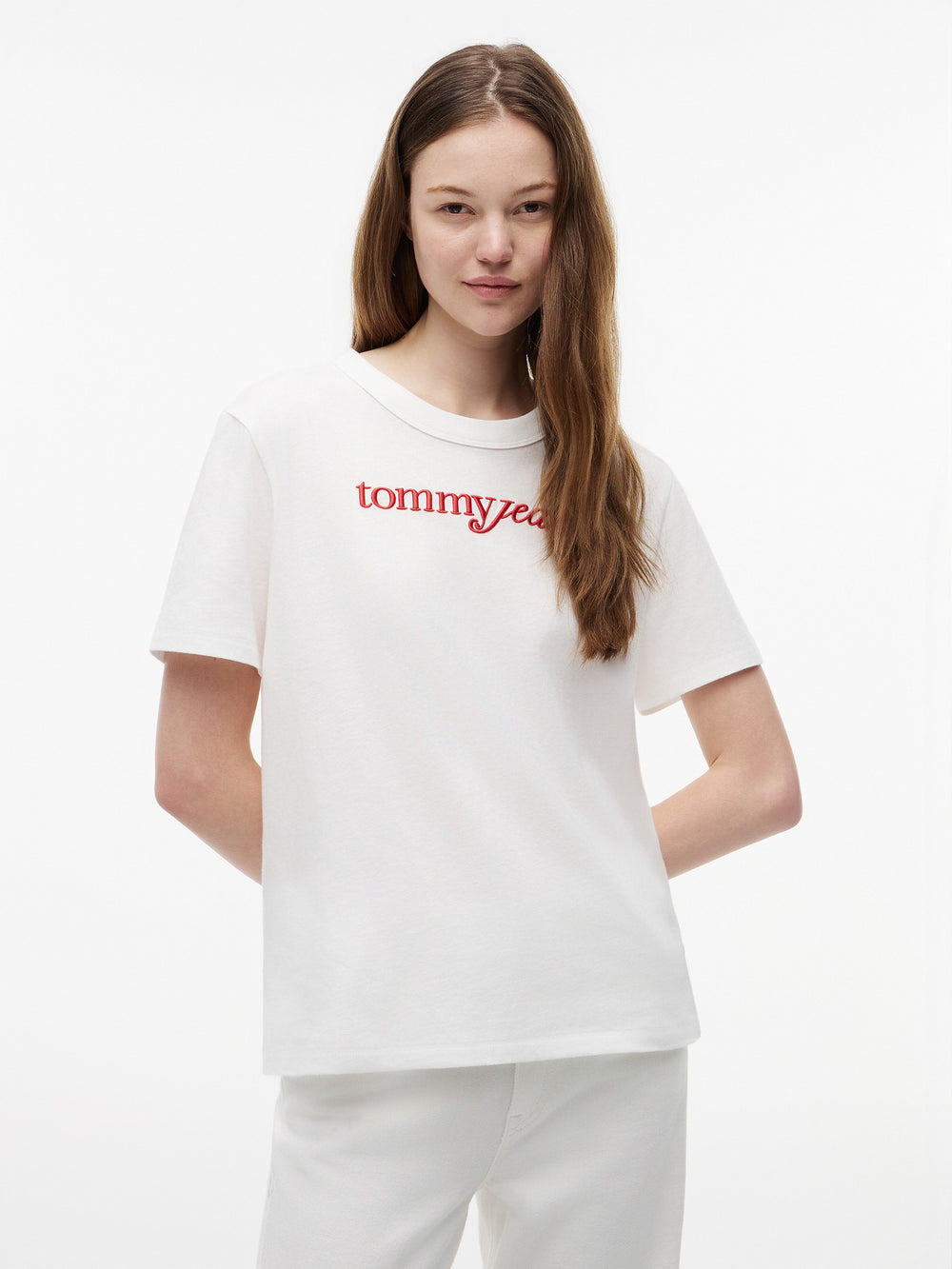 Solid Relaxed Fit Half Sleeve Cotton Jersey T-Shirt