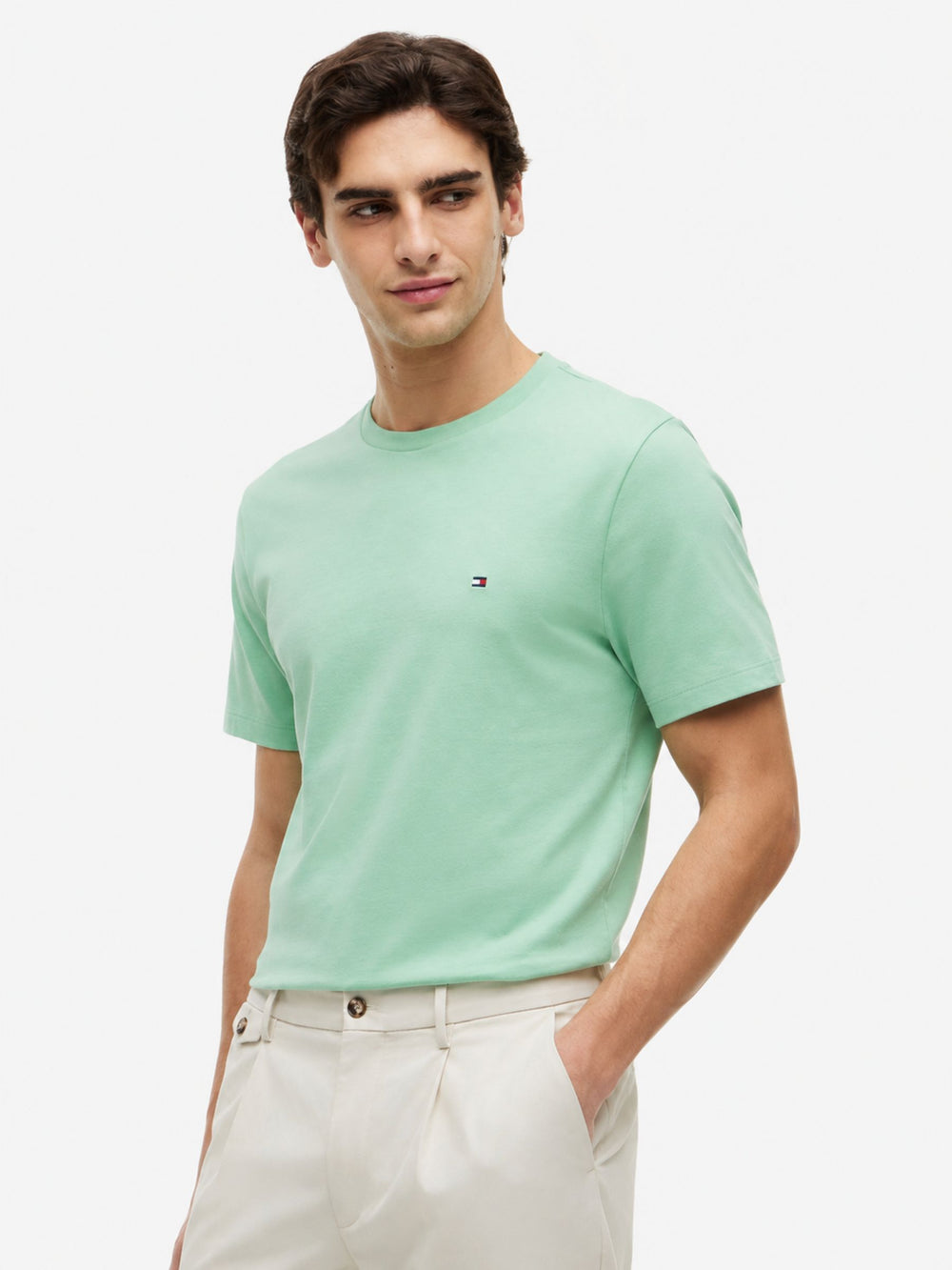 Regular Fit Solid Tshirt