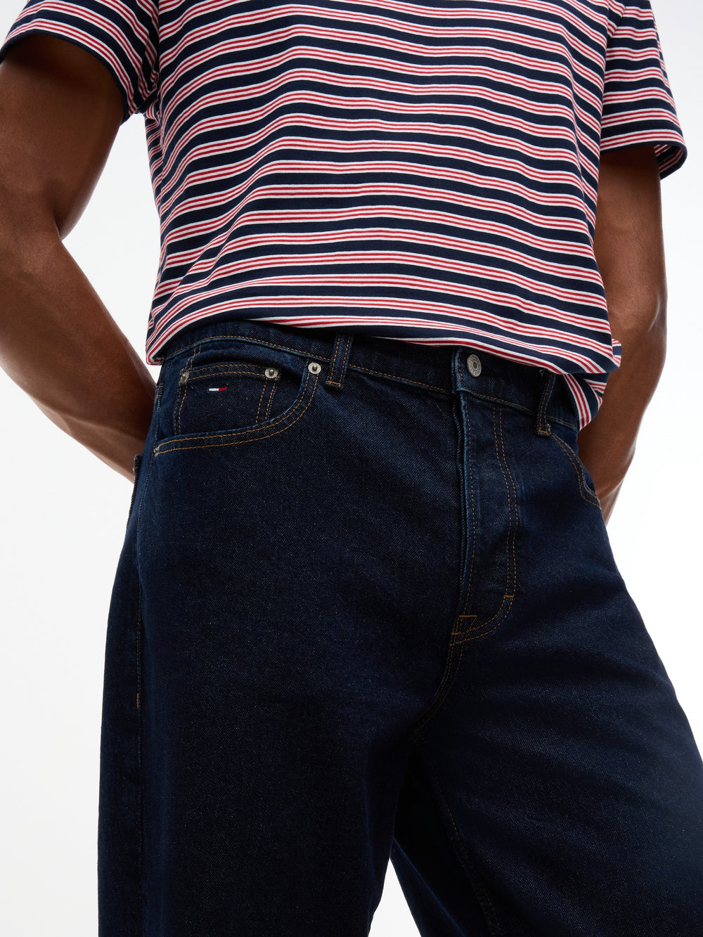 Men Jaimie Loose Dark Wash Jeans