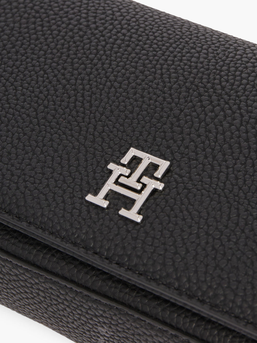 Solid Pu Crossbody Bag