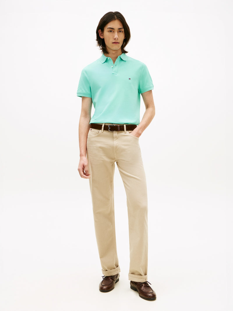 Regular Fit Solid Pique Polo