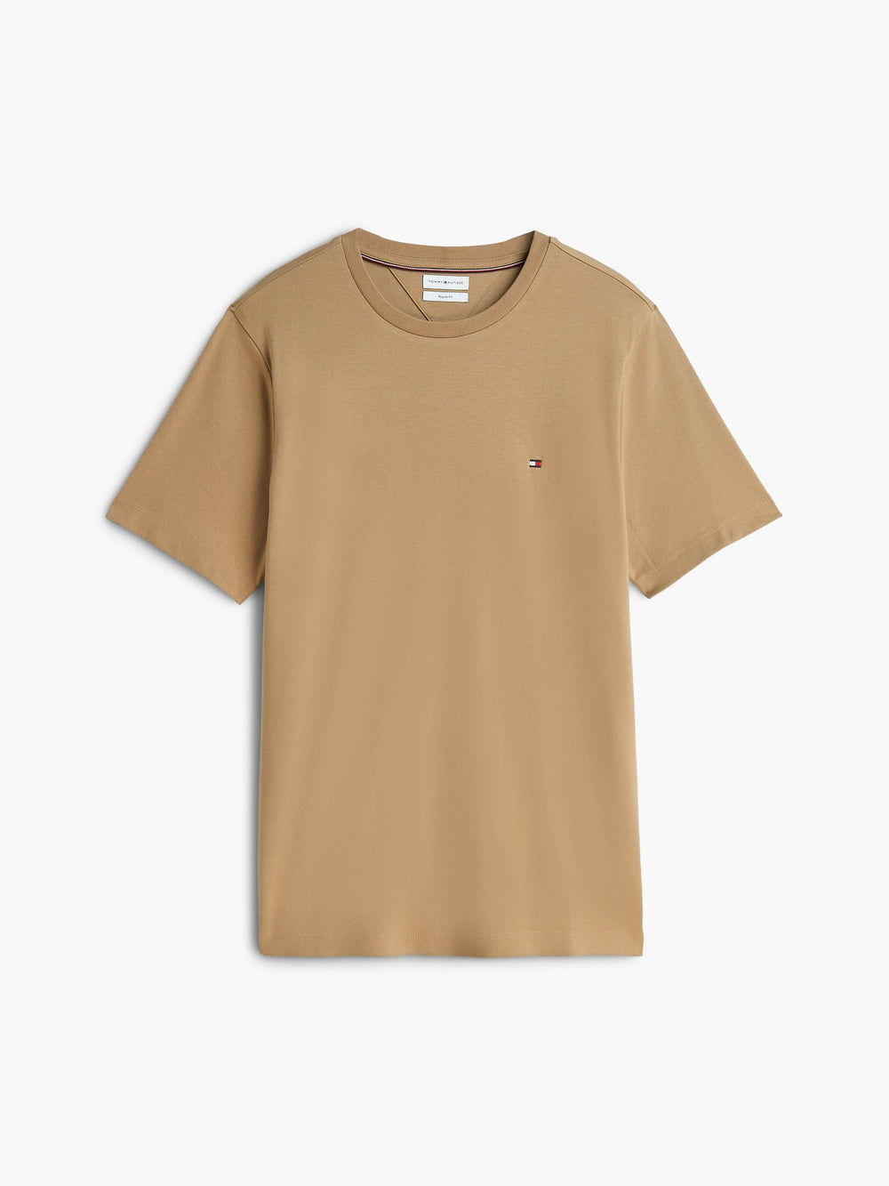 Regular Fit Solid Interlock Tshirt