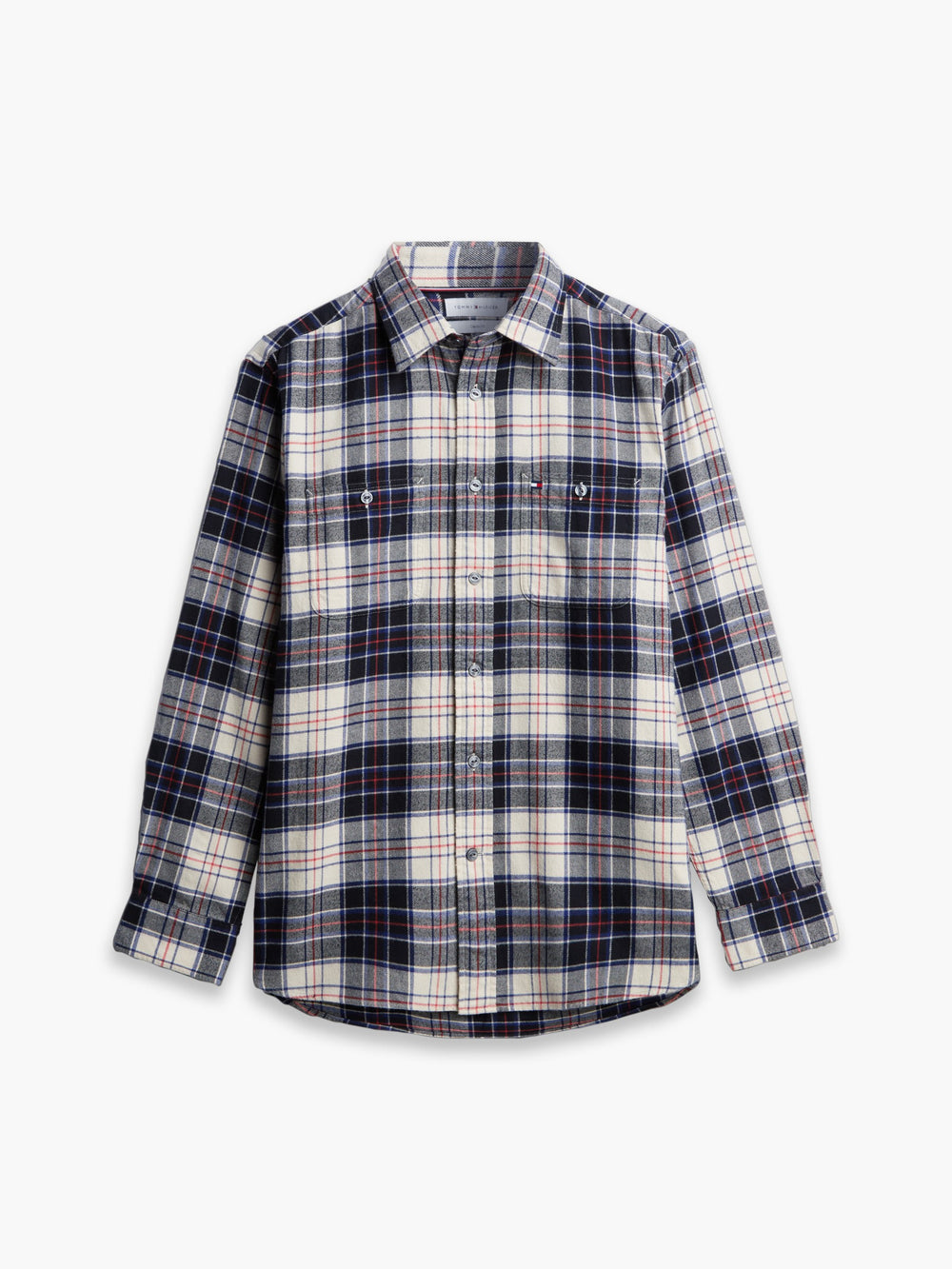 Oversized Fit Check Flannel Shirt