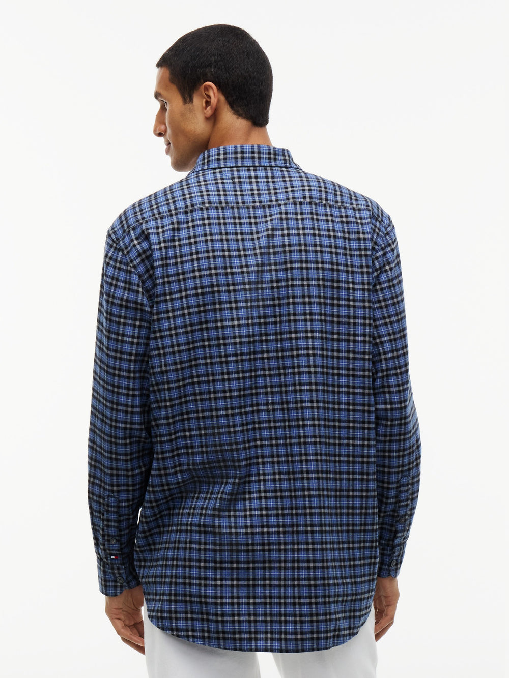Relaxed Fit Check Flannel Shirt
