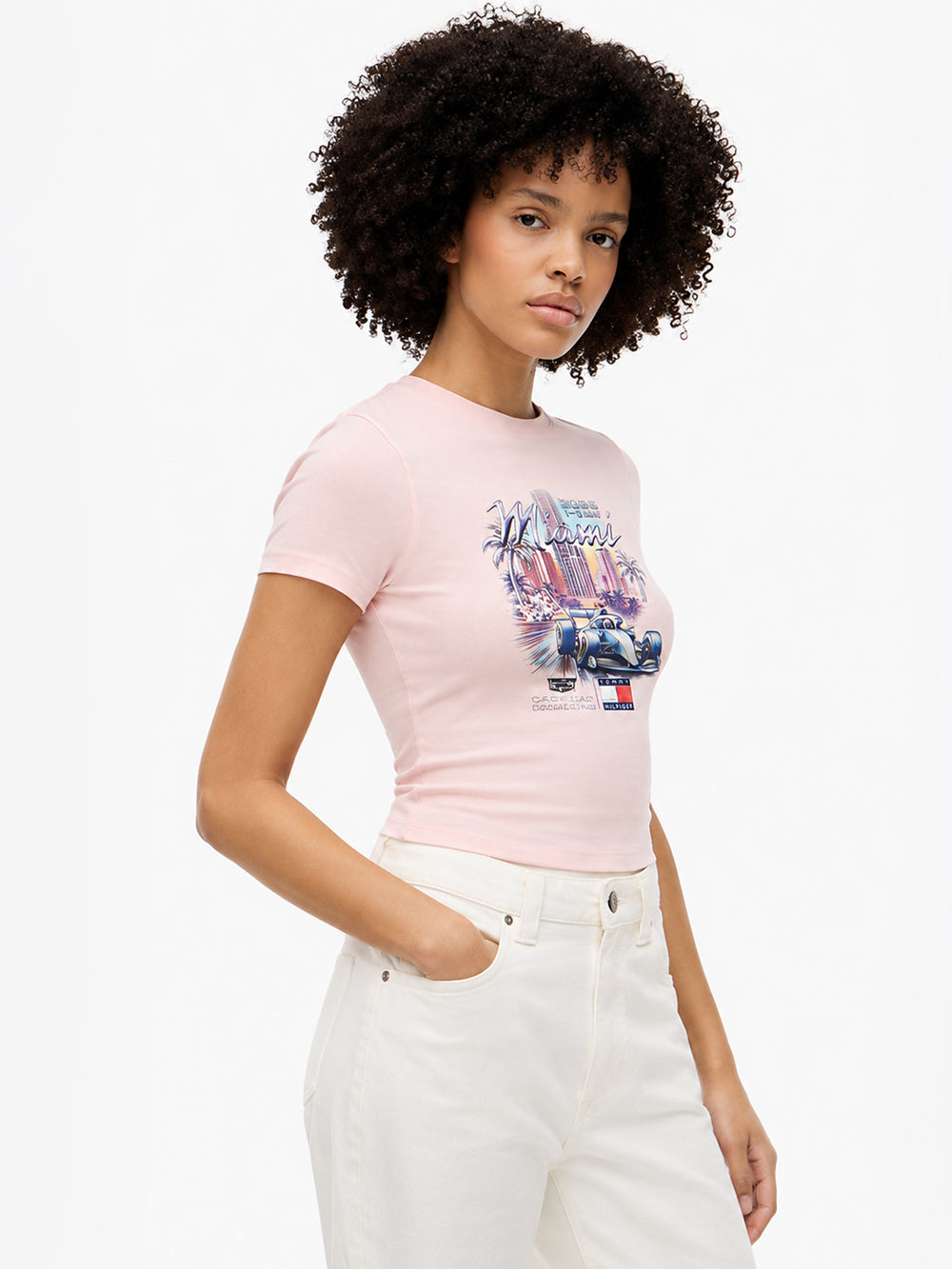 Solid Slim Fit Short Sleeve Cotton Jersey T-Shirt