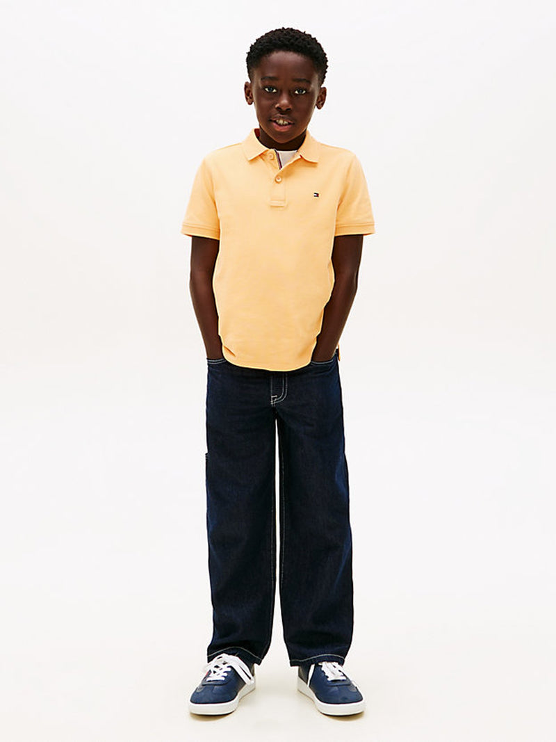 Kids Solid Polo