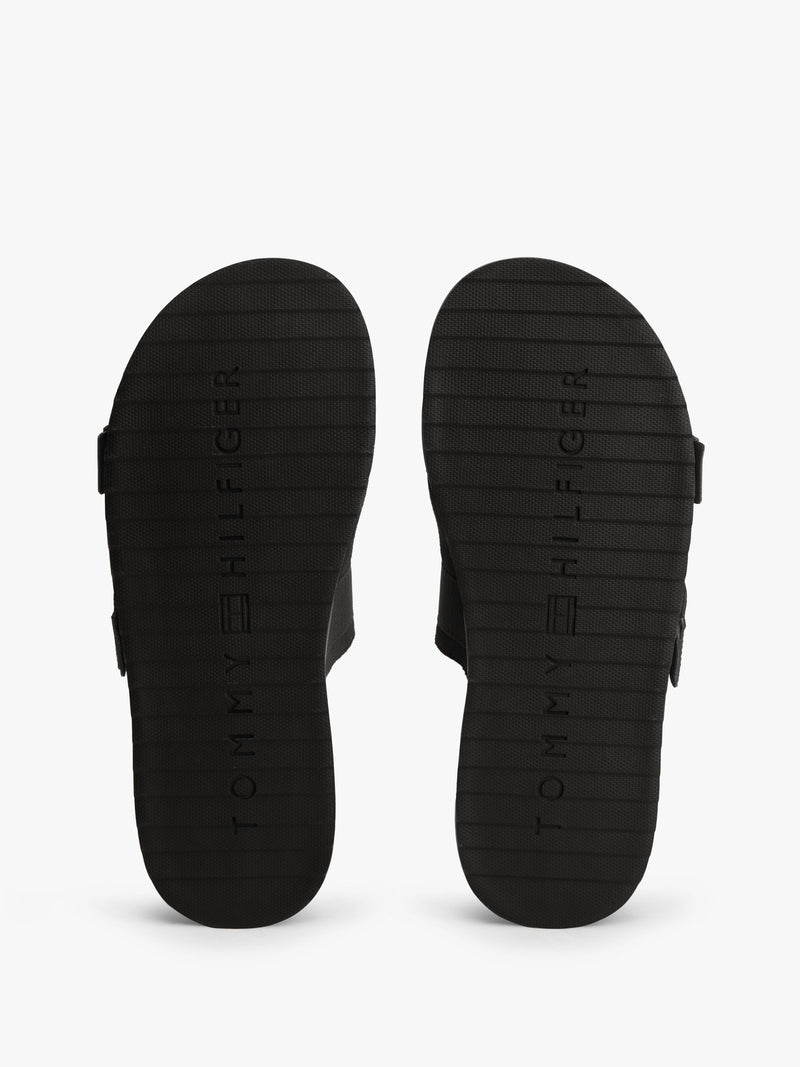 Men Hilfiger Mix Suede Buckle Sandal