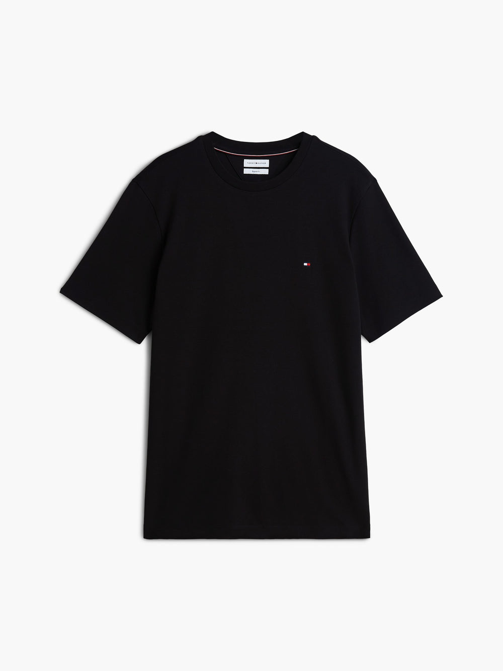 Regular Fit Solid Interlock Tshirt