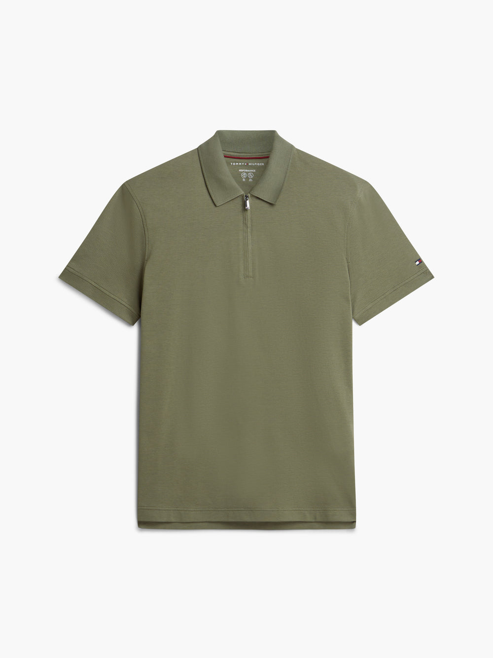 Regular Fit Zipper Polo