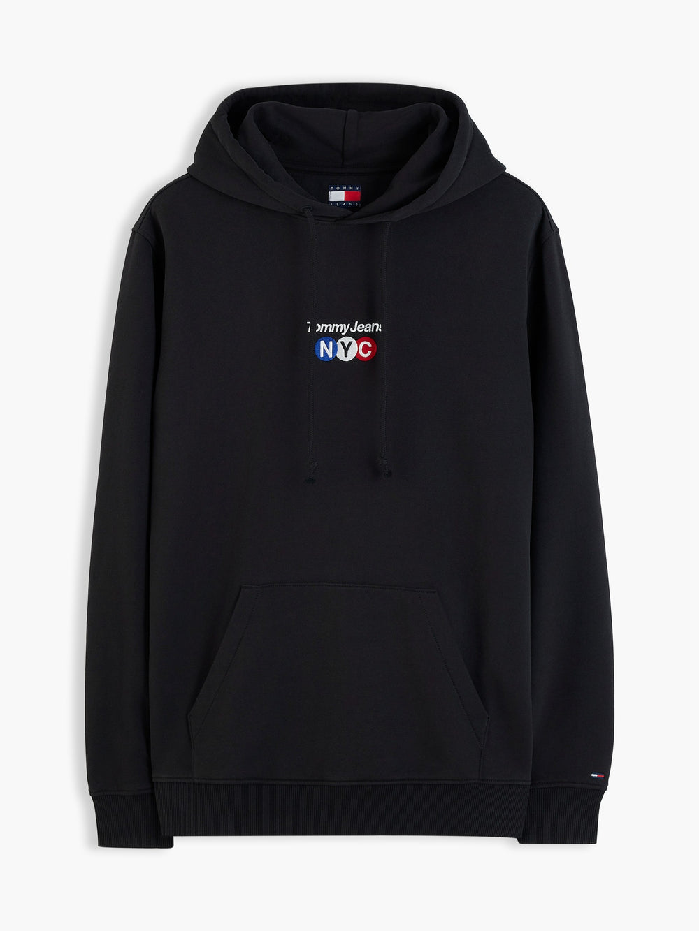 Regular Fit Diagonal Terry Hooded Sweatshirt