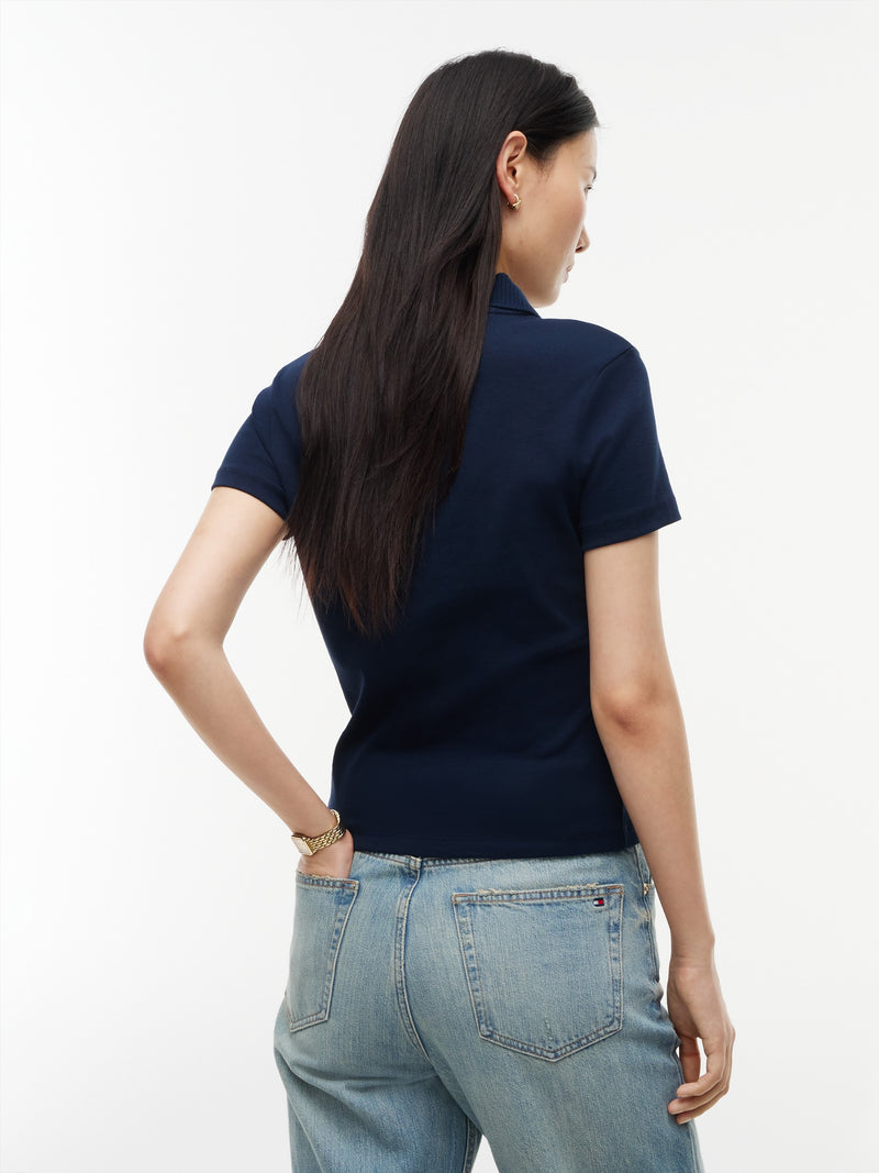 Solid Regular Fit Half Sleeve Cody Polo