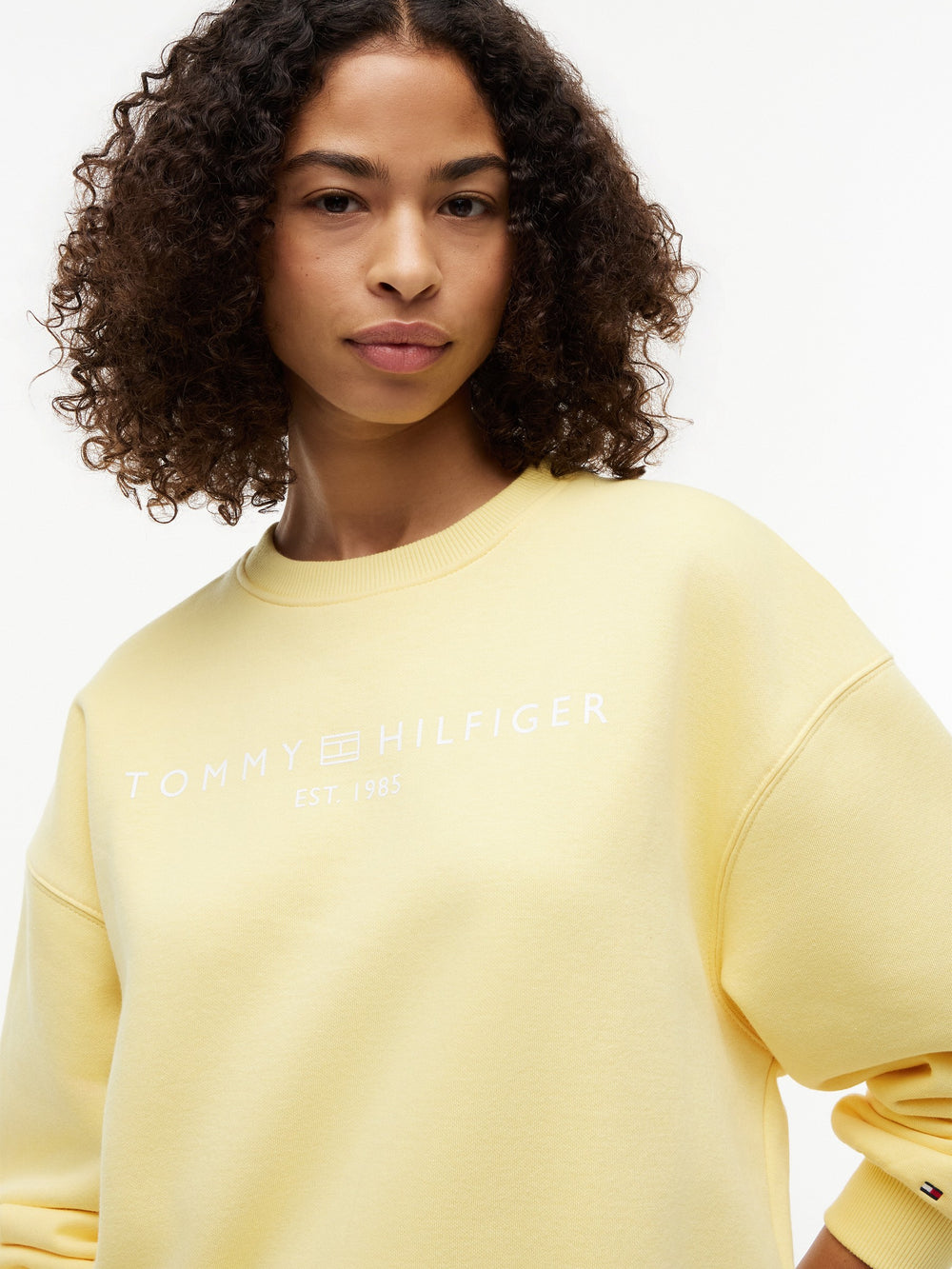 Relaxed Fit Fleece Pullover