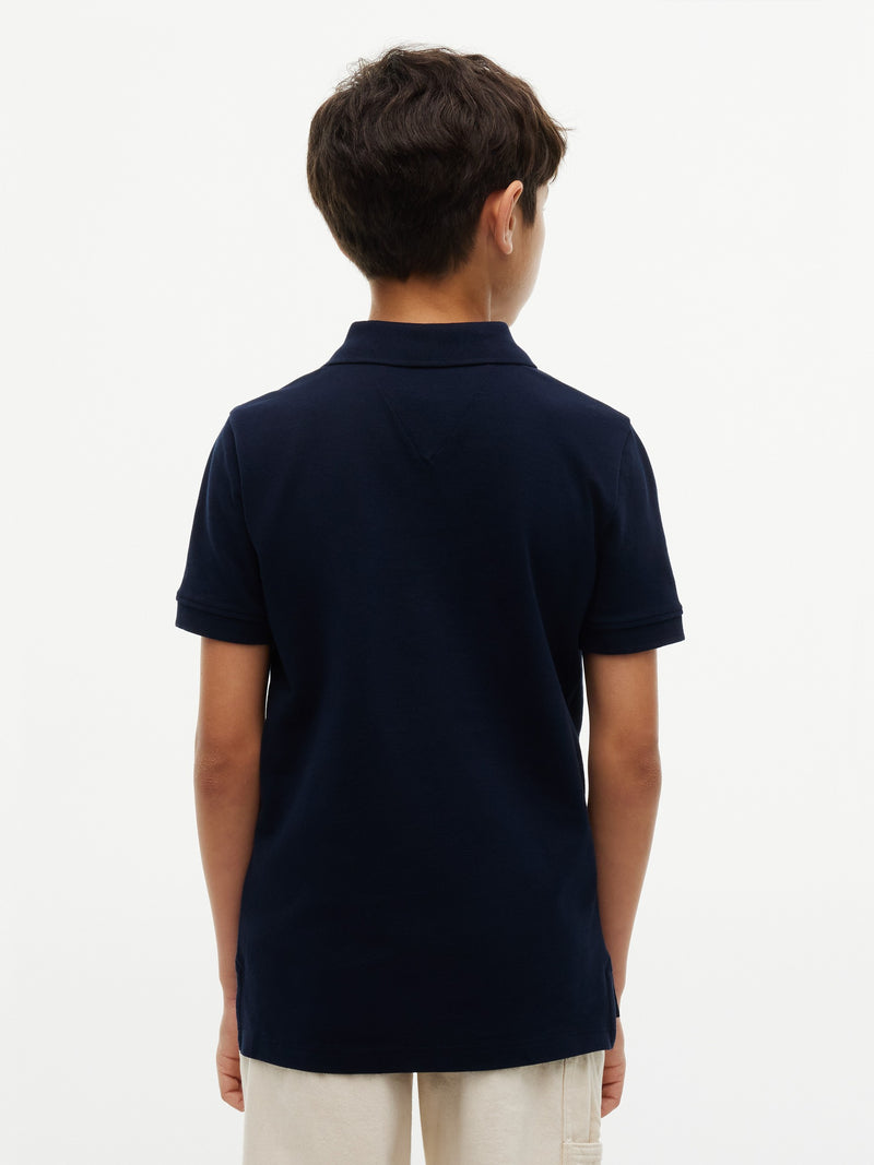 Kids Solid Polo