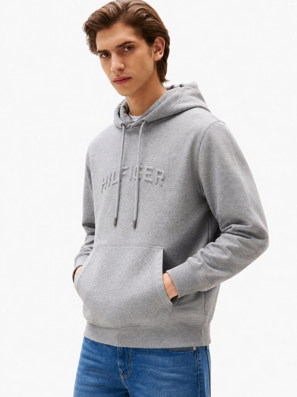 Regular Fit Interlock Hoodie
