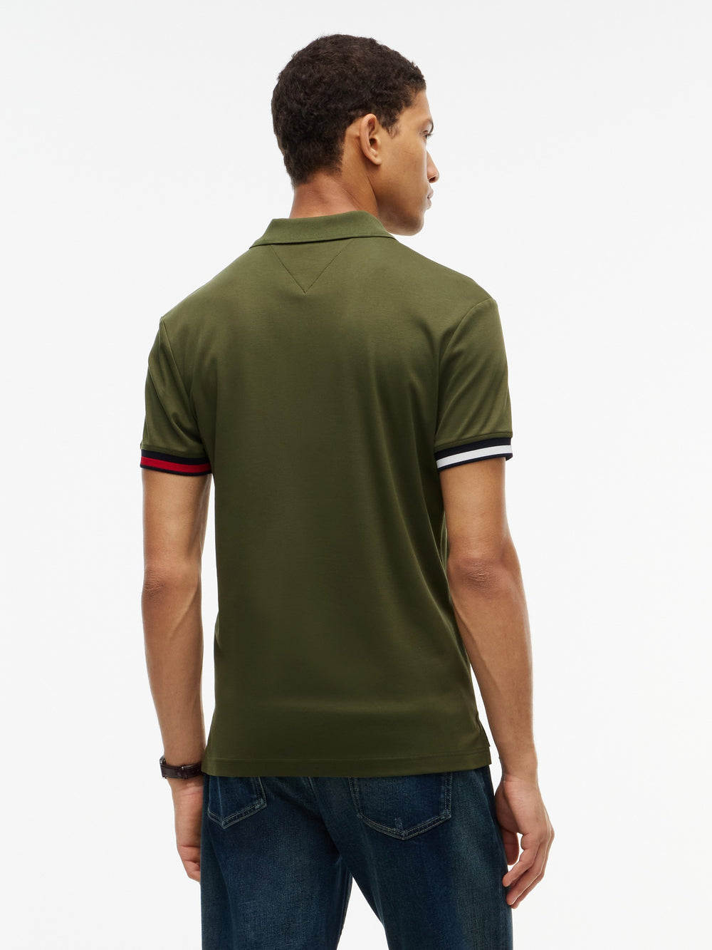 Slim Fit Interlock Polo
