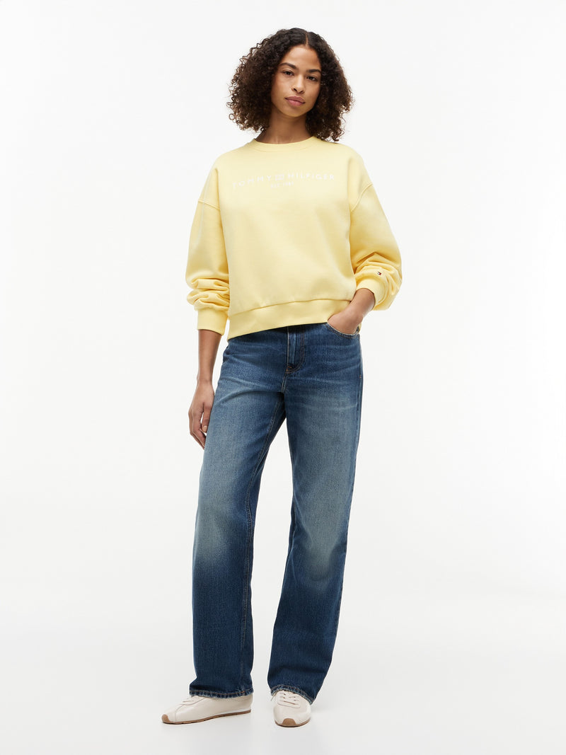 Relaxed Fit Fleece Pullover