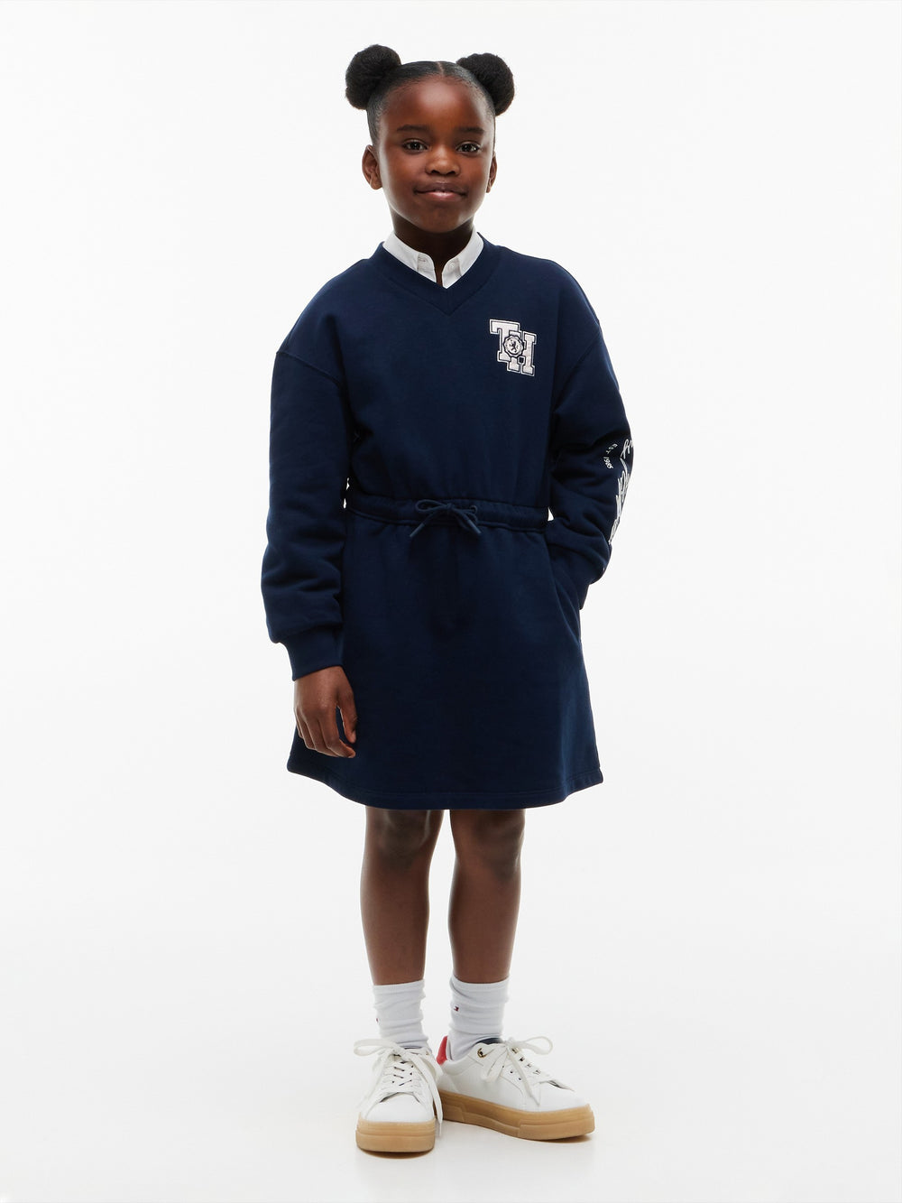 Kids Long-Sleeve Sweatshirt Dress