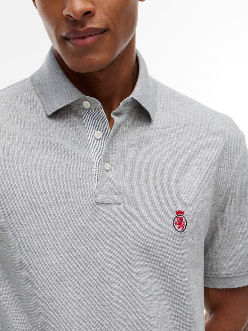Relaxed Solid Pique Polo