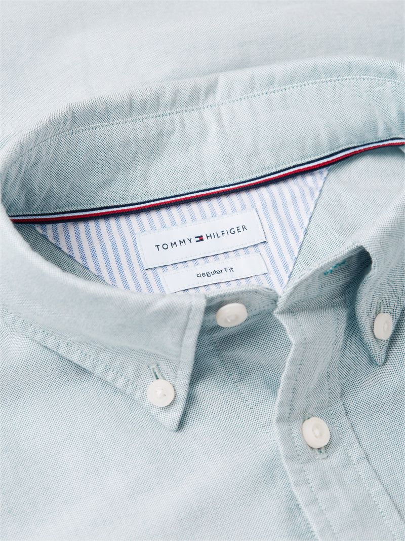 Regular Fit Solid Oxford Shirt