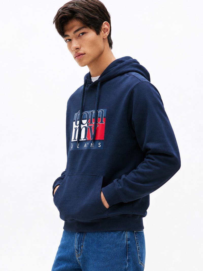Regular Fit Terry Hooded Sweatshirt