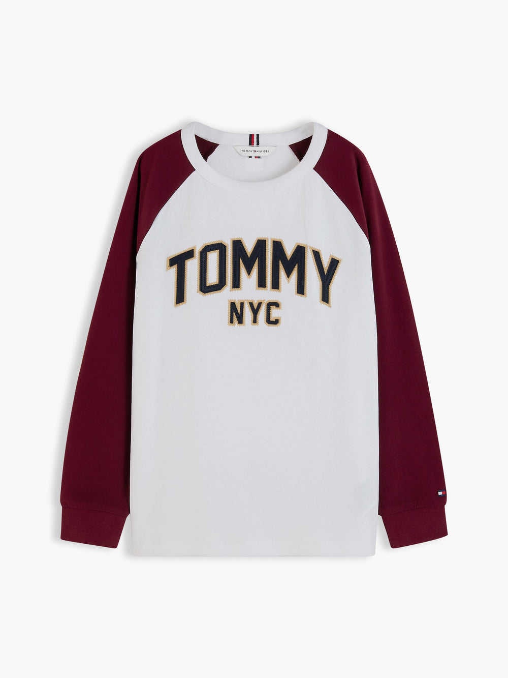 Kids Long-Sleeve Color Block T-Shirt