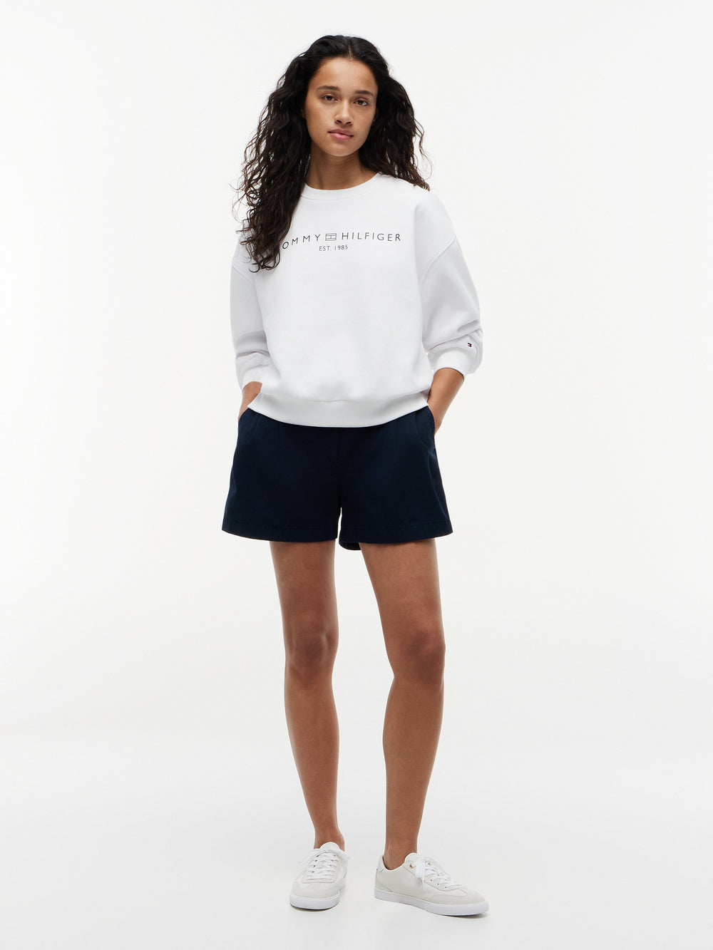 Relaxed Fit Fleece Pullover