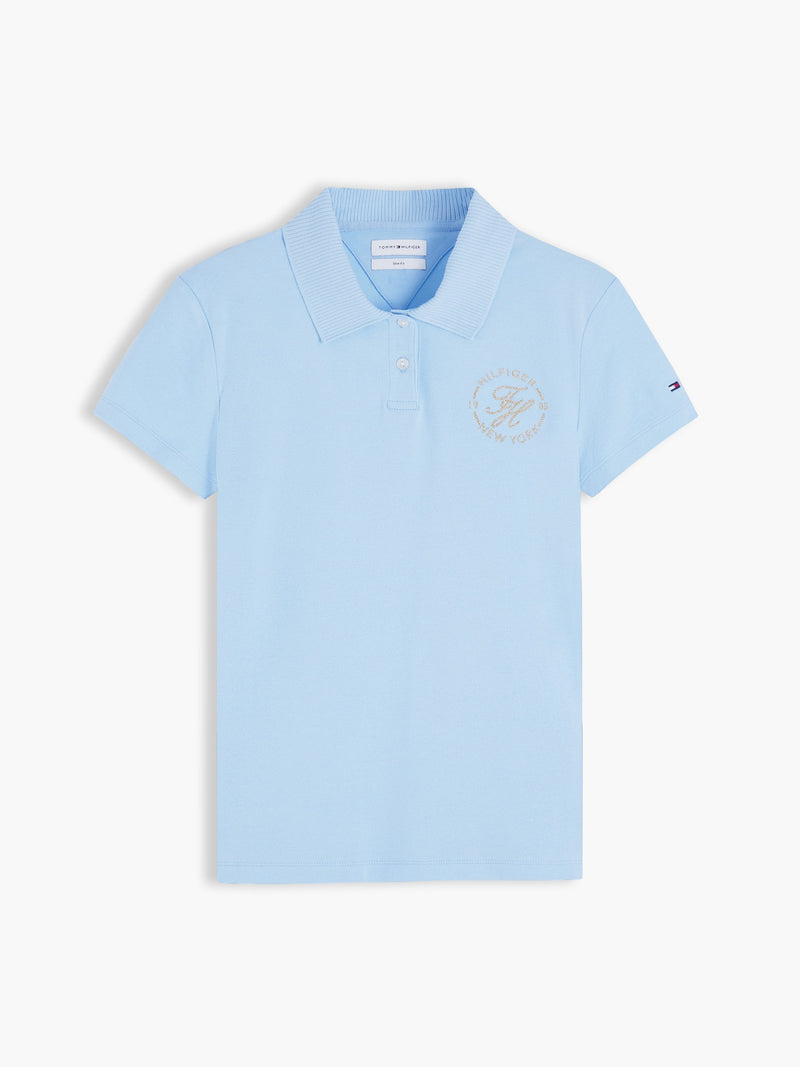 Solid Slim Fit Half Sleeve Pique Polo