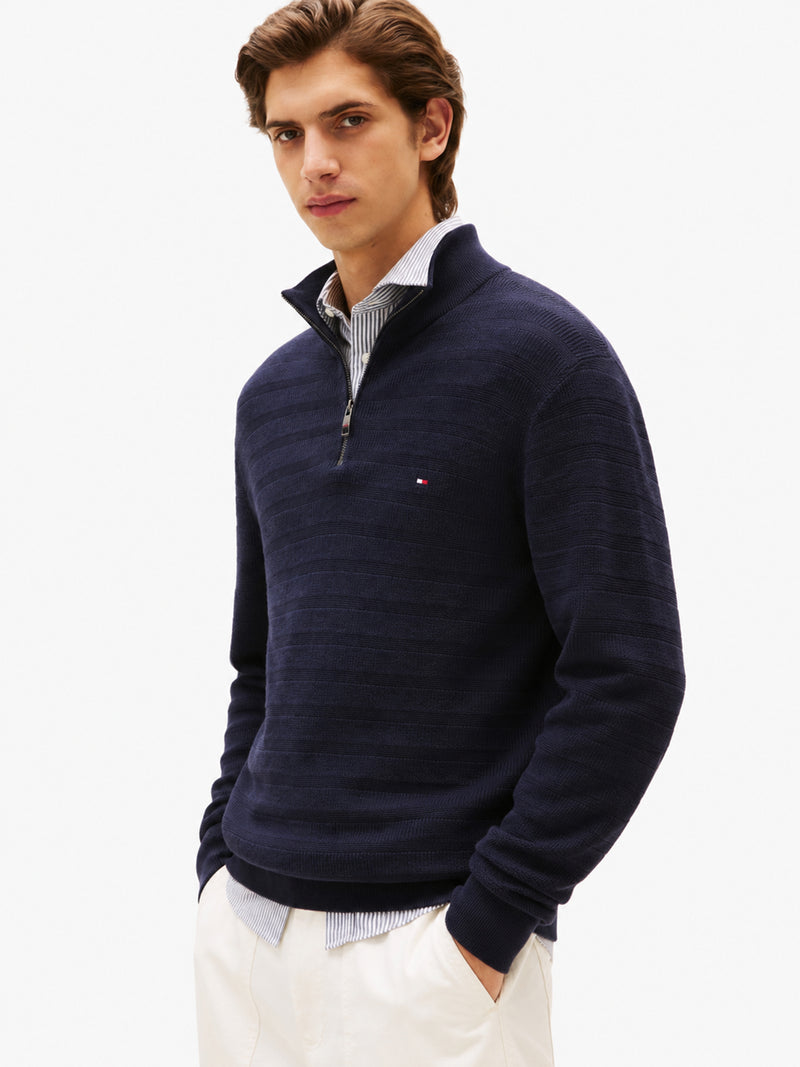 Regular Fit 1/4 Zip Sweater