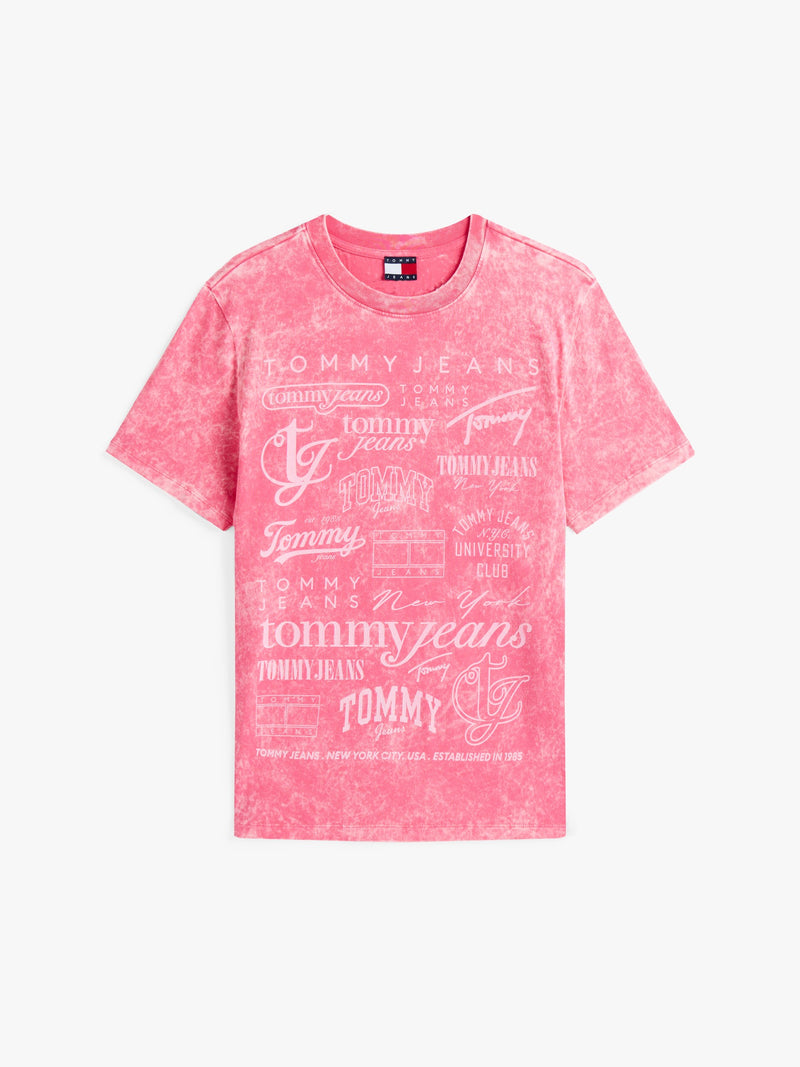 Aop Relaxed Fit Half Sleeve Cotton Jersey T-Shirt