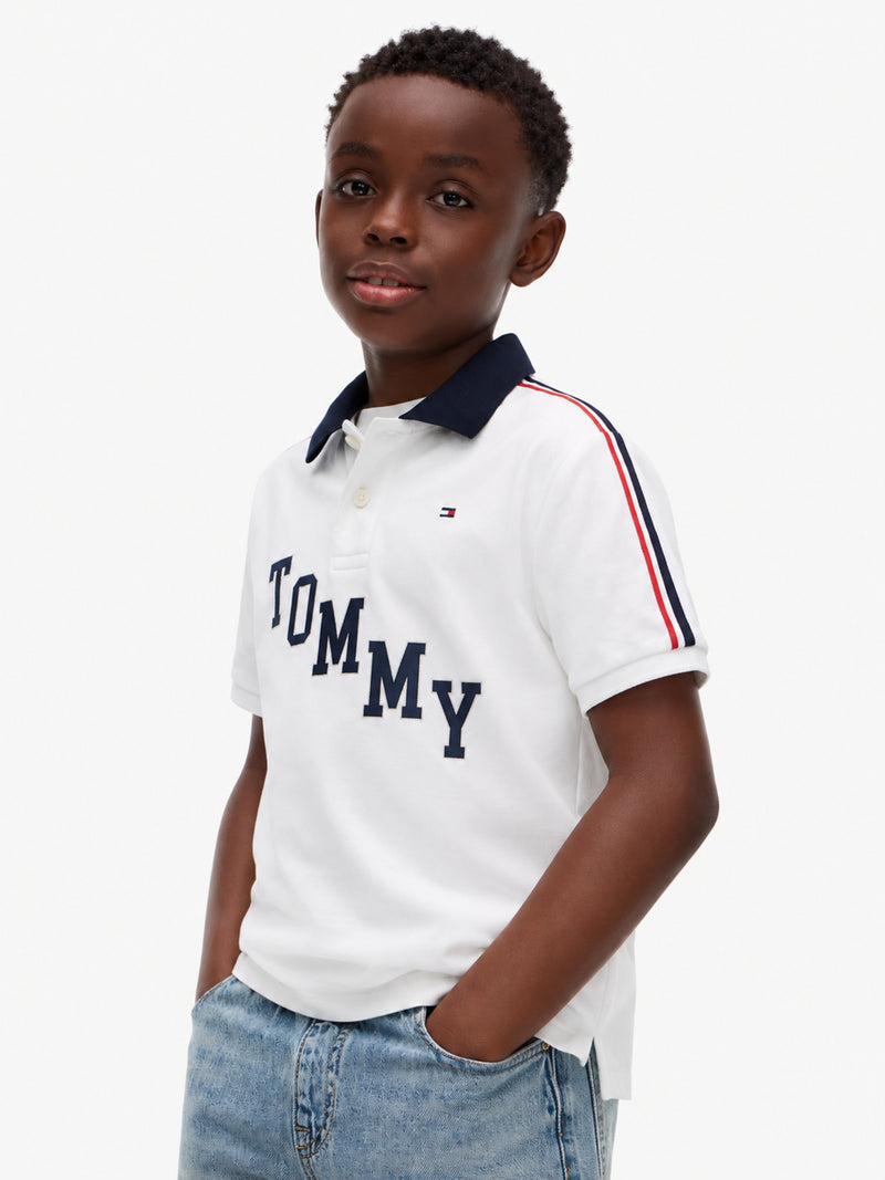 Kids Stretch Polo