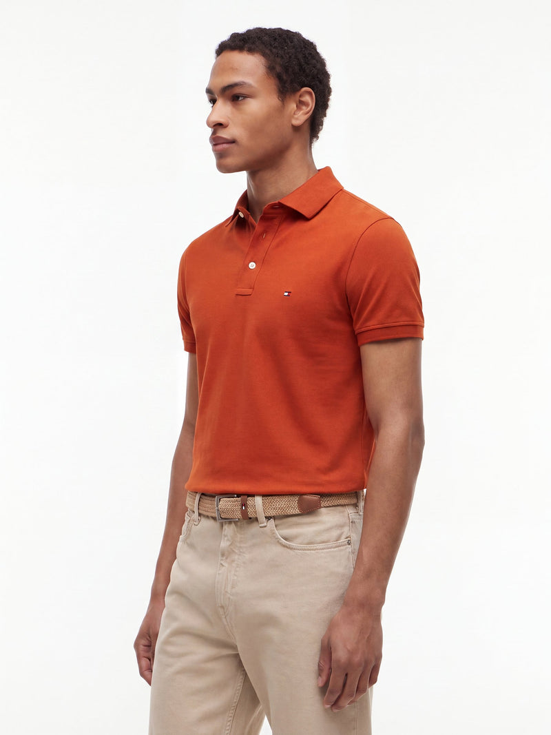 Slim Fit Solid Pique Polo
