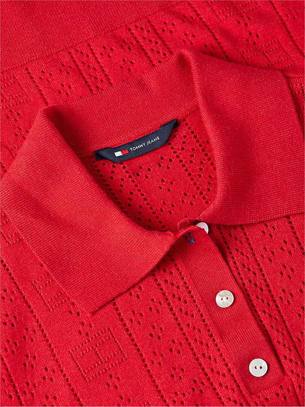 Solid Regular Fit Half Sleeve Ribbed Polo
