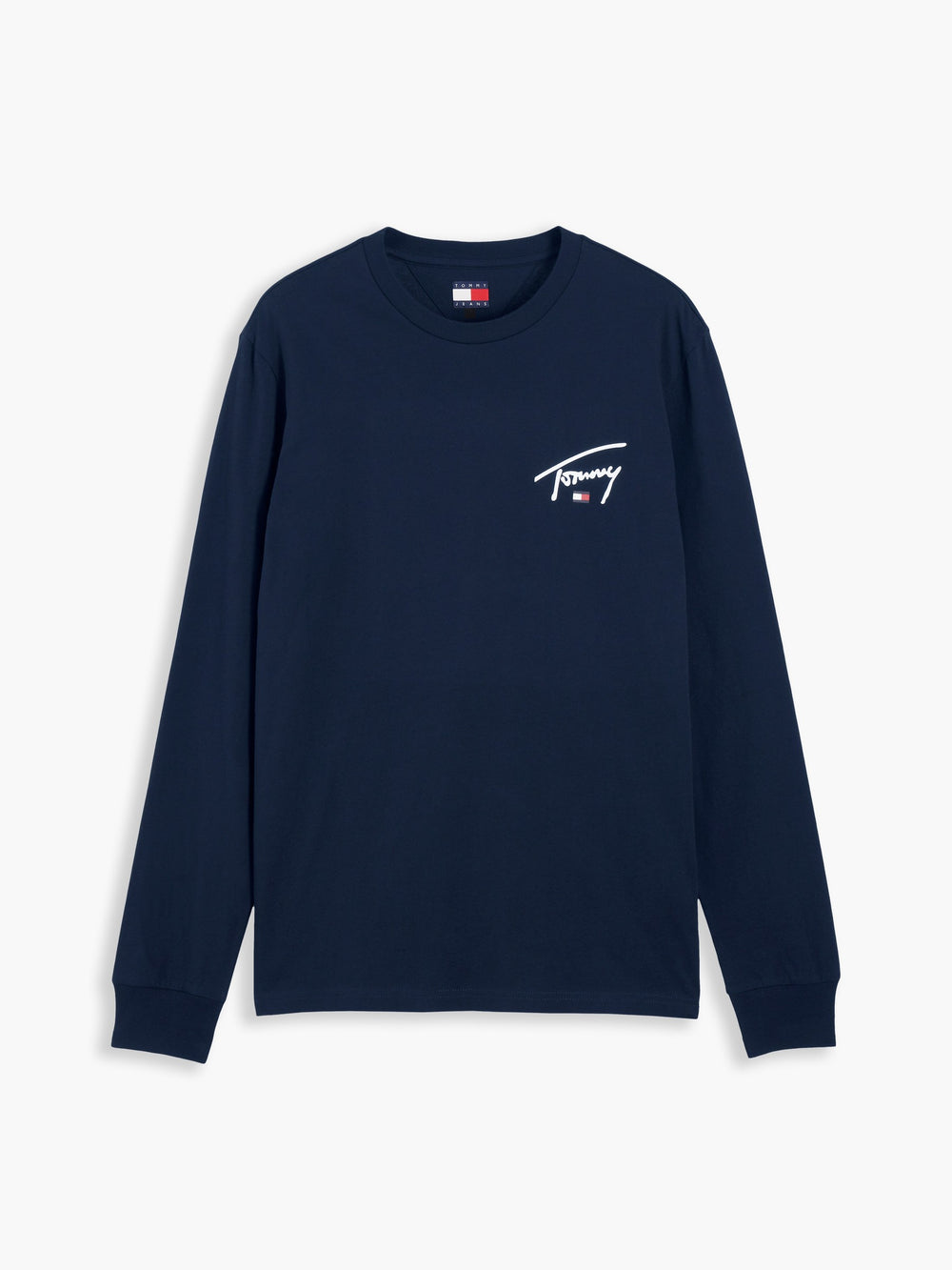 Slim Fit Signature Long Sleeve T-Shirt