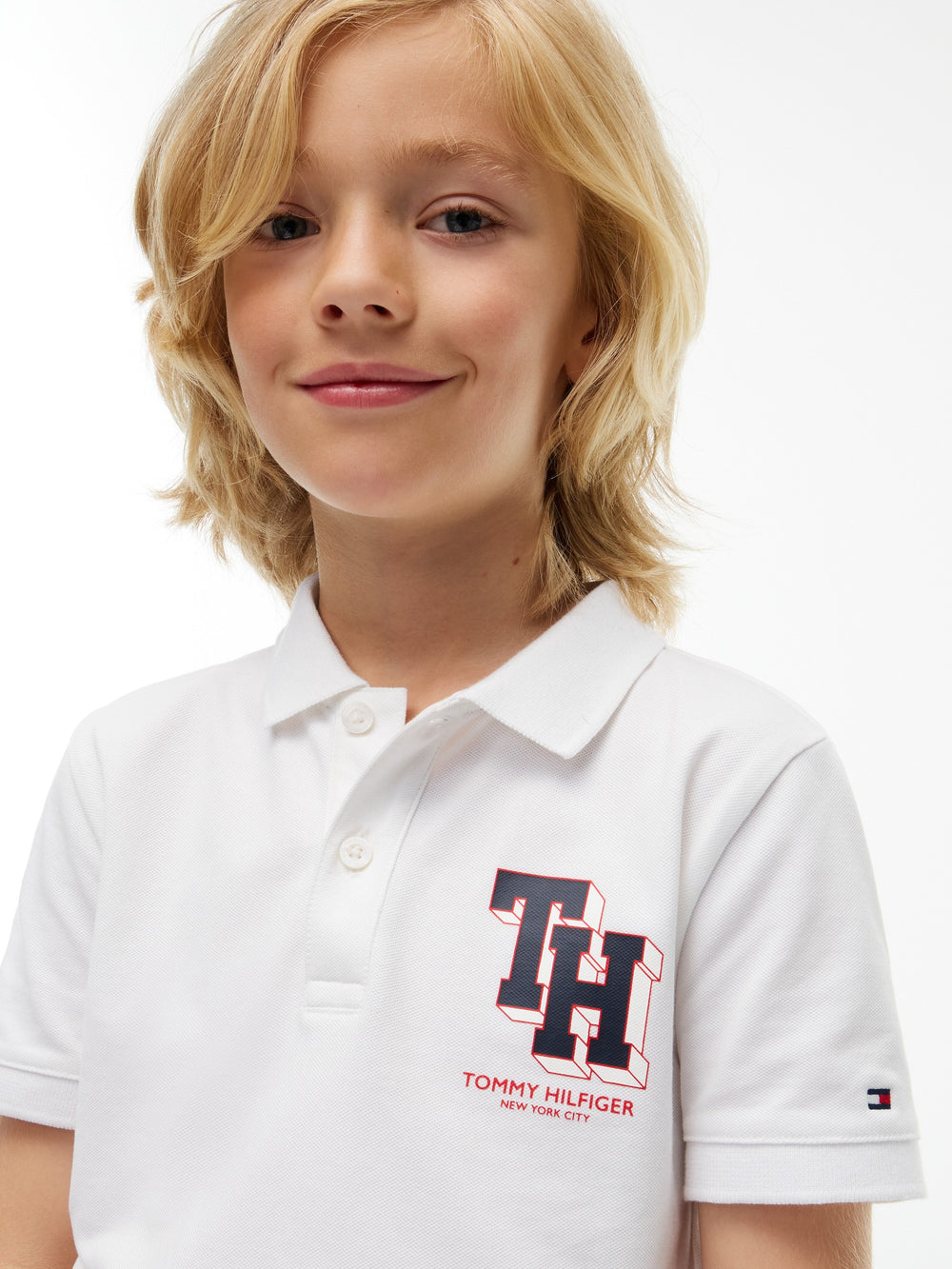 Kids Stretch Polo