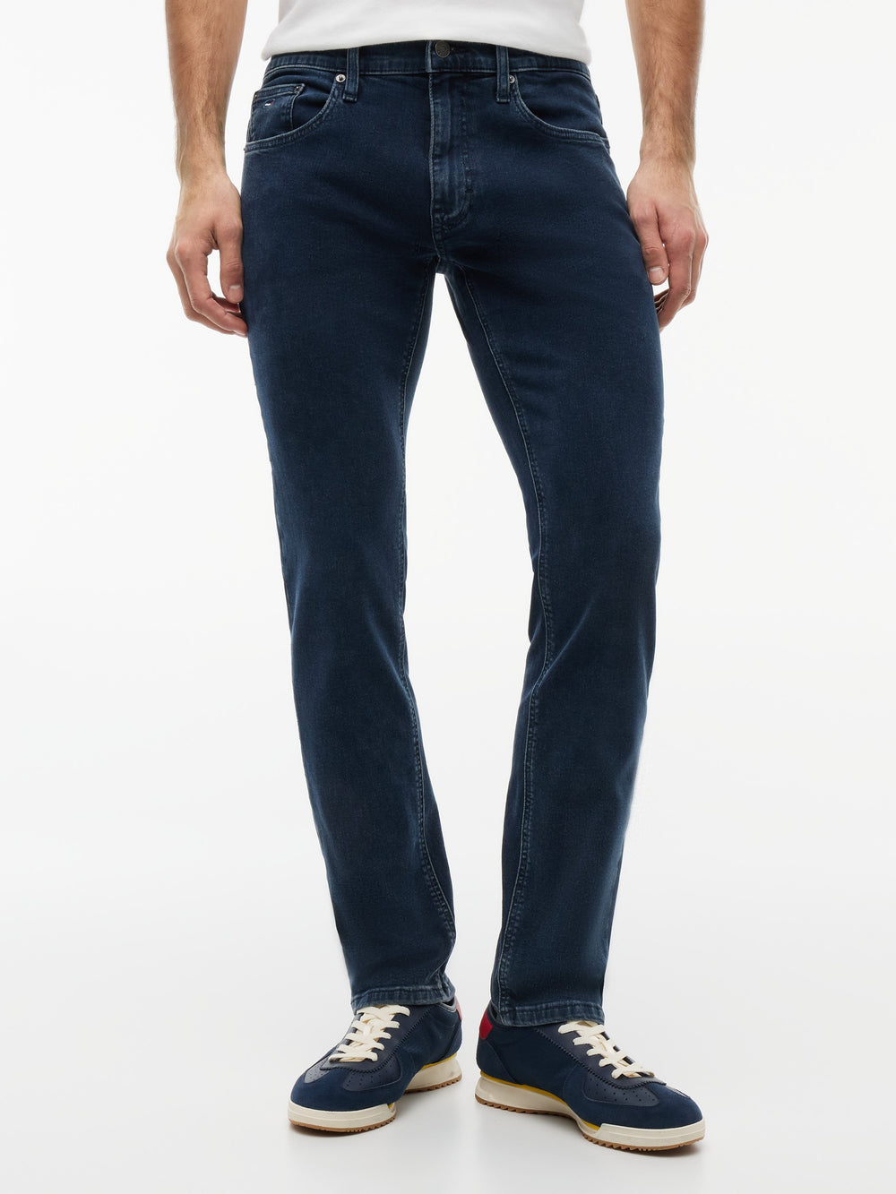 Men Scanton Slim Dark Wash Jeans